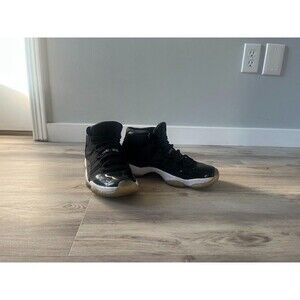 Size 10.5 -Original Air Jordan 11 2009 Space Jam Decently Good Condition For Age
